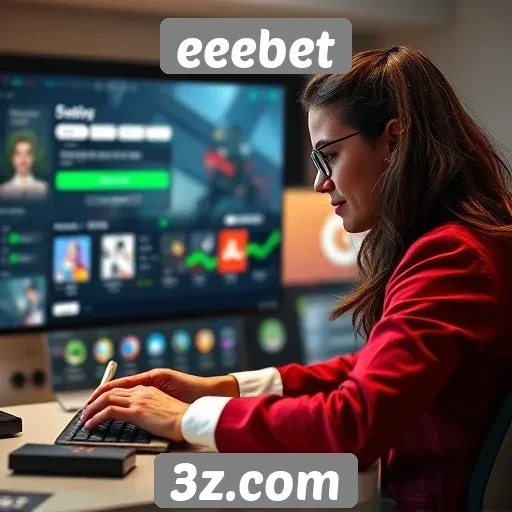 Experiência do usuário no site eeebet